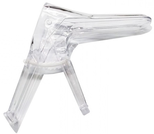 Espéculo vaginal mediano 23 cm cremallera estéril