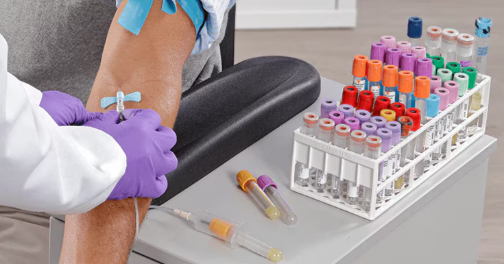 Vacutainer Tubos de extracción de sangre por vacío 100u BD