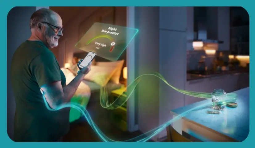 Sensor MCG Accu-Check medidor glucosa Roche 2.webp