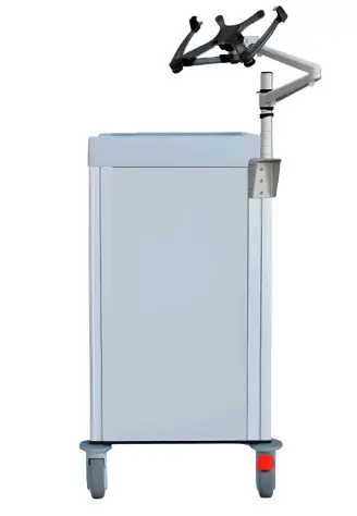 [ACC-10] Soporte articulado ordenador portátil para carro medicación.webp