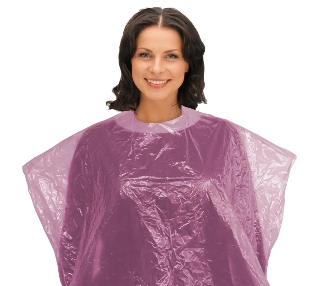 Baberos desechables extra grandes polietileno 50u.webp