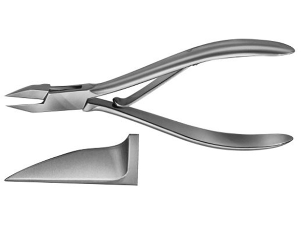 Alicate uñas encarnadas 13 cm - 15 mm corte recto Aesculap