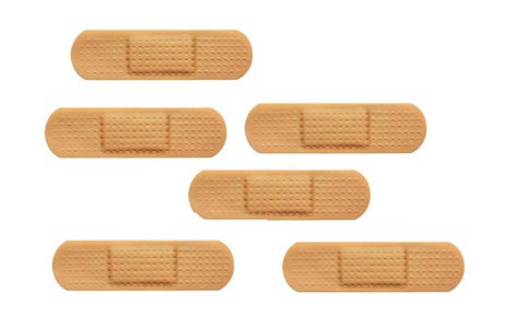 Tiritas clásicas cortadas 7x2cm 20u