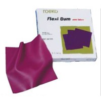 Diques Flexidam Non Latex 15x15cm violeta 30u Roeko