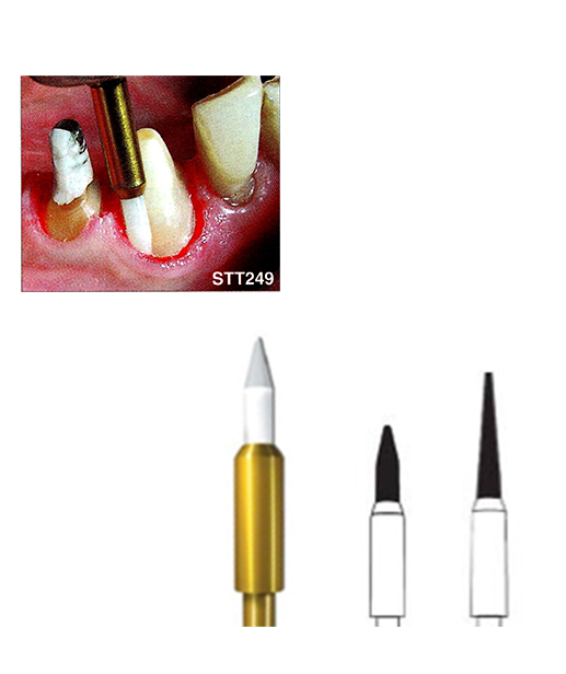 Fresas Cerámicas Corte Tejidos Blandos FG Soft Tissue Trimmer Cal.016 1u Edenta