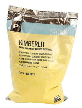 Yeso tipo IV Kimberlit Dorado extraduro Eco Pack 12kg Protechno