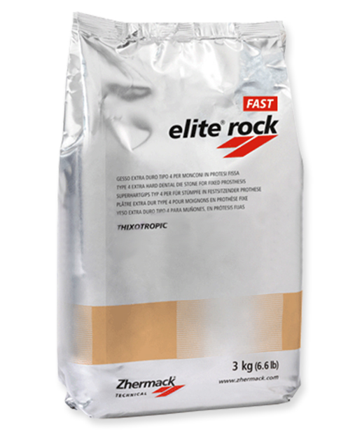 Yeso Tipo IV Elite Rock Cream 25kg Zhermack