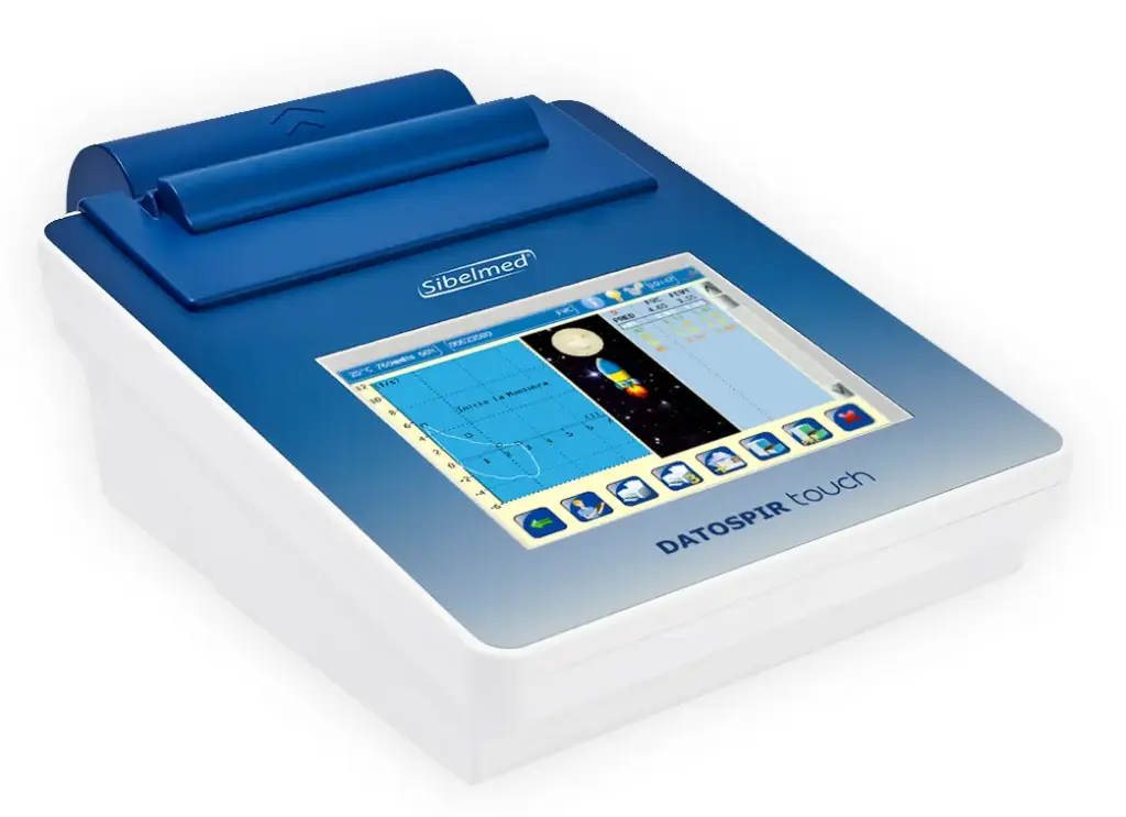 Medidor flujo respiratorio DATOSPIR TOUCH EASY D Sibelmed