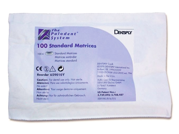 Palodent Standard matrices reposición 100u Dentsply Sirona