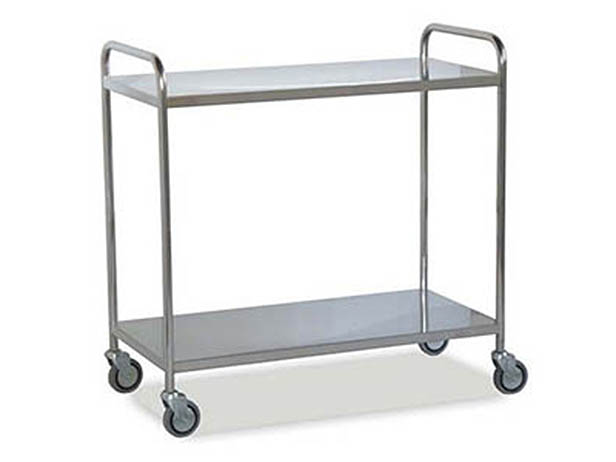 Carro inoxidable 2 estantes