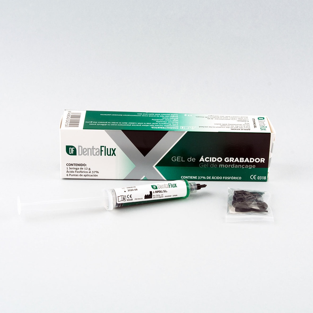 Gel ácido grabador 1x12g Dentaflux
