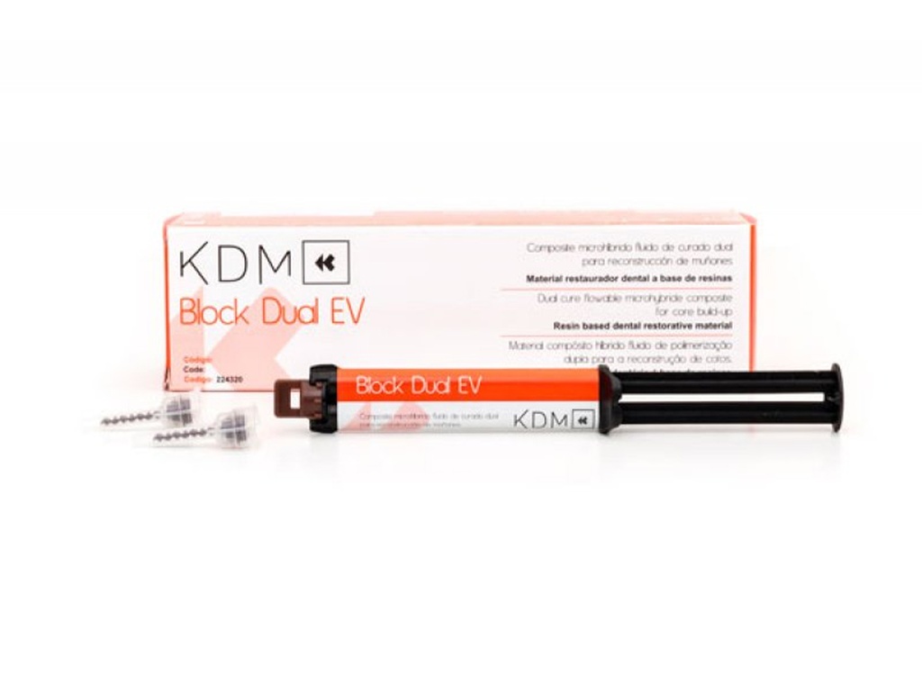 BLOCK DUAL EV KDM - Jer. doble 10ml + 20 puntas