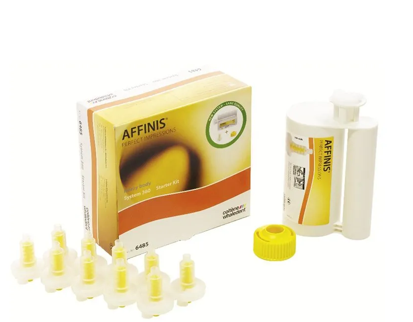 Affinis Heavy Body 360 Starter Kit 6485 2x360ml + 10 puntas Coltene