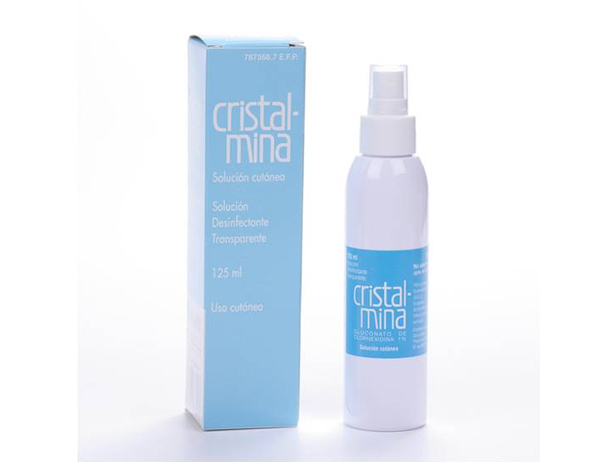 Cristalmina Clorhexidina al 2%  acuosa spray 125 ml