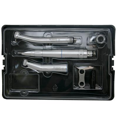 Kit Rotatorio ESTUDIANTES II: TURBINA BOTON TITAN +MICROMOTOR+CA+PM TECHNOFLUX