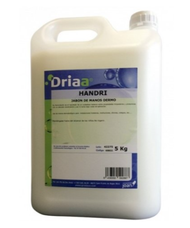 Jabón de manos Handri 5 litros