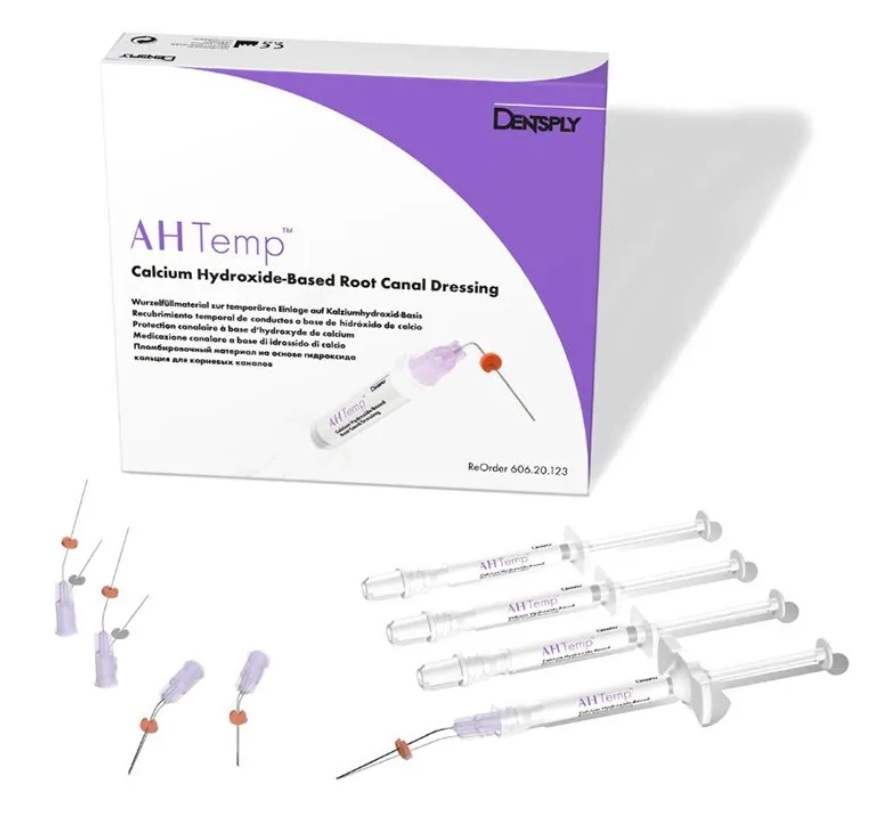 AH Temp Kit 4 jeringas 0,75ml + 20 cánulas Dentsply Sirona