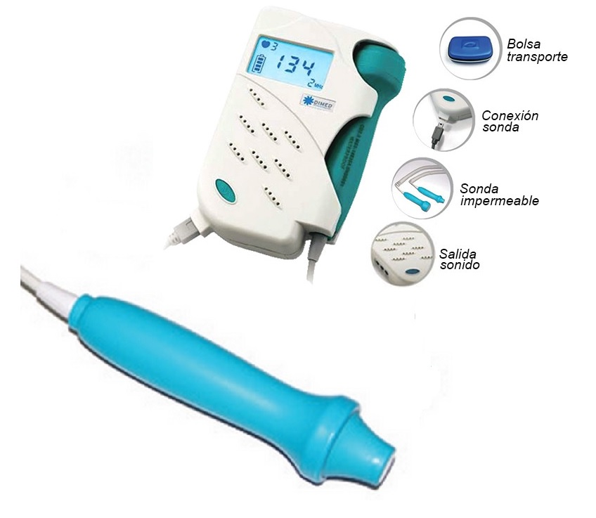 Sonda 8MHz para Doppler US vascular Sonotrax Basic - EDAN