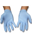 [0102325] Guantes de nitrilo azul sin polvo Sensitive 100u Sanyc (0102325 - Talla SP)