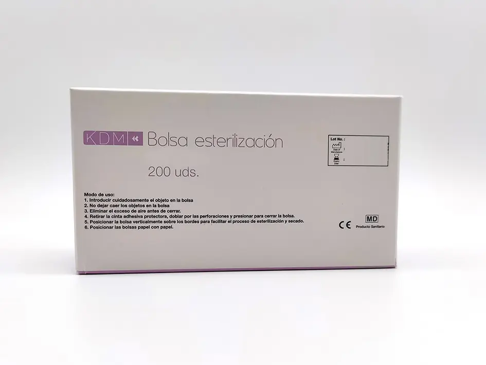 Sobres esterilizar autosellables 200u. 9x16,5cm