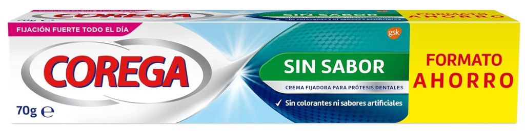 Corega ExtraFuerte Sin sabor 70 gr.