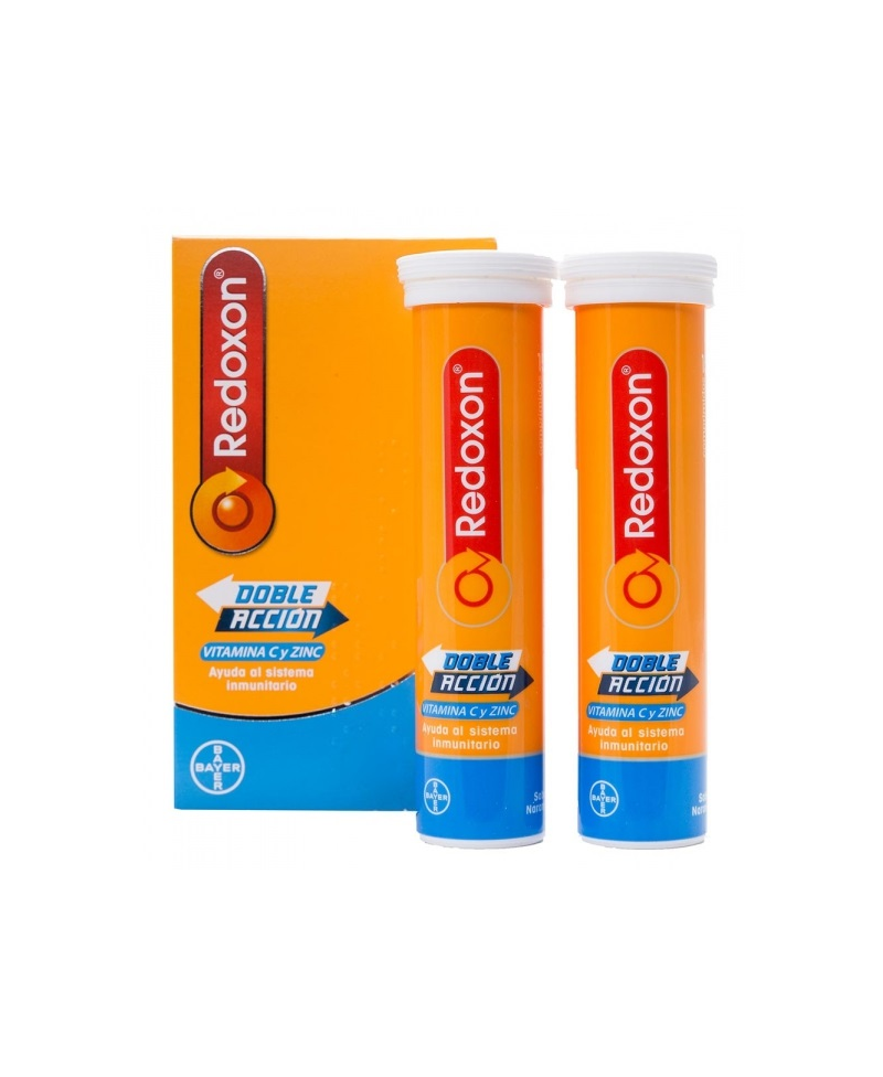 REDOXON EXTRA DEFENSAS VITAMINA C + ZINC 30 COMPRIMIDOS EFERVESCENTES SABOR NARANJA