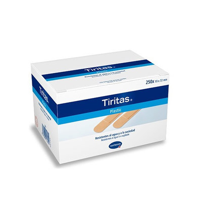 Tiritas plástico 19X72mm Hartmann 250u