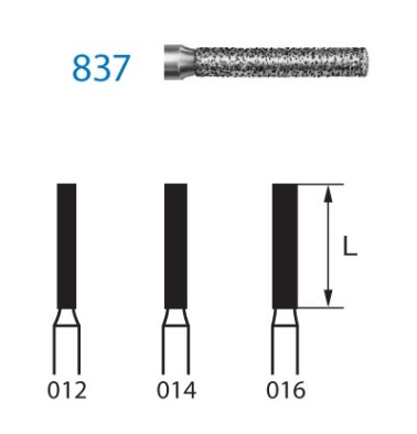 Fresa diamante turbina Fig.837314 - Komet 5u