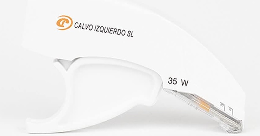 Grapadora cutánea desechable estéril 35 grapas