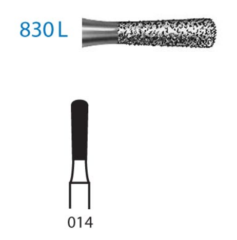 Fresa diamante turbina Fig.830L313 cal.014 - Komet 5u