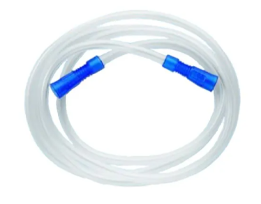 Tubos de aspiración en PVC médico Omnia con tubo 2,20m 10u