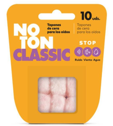 Tapón oídos cera Noton Classic 10u