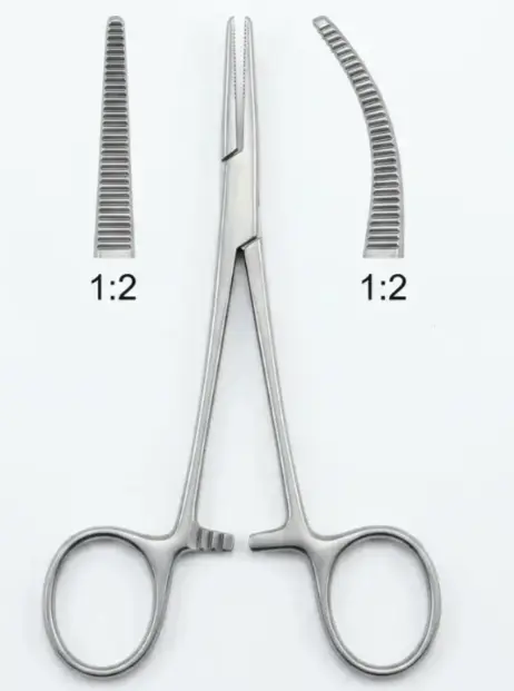 Pinza Micro-mosquito 1:2 Con Diente