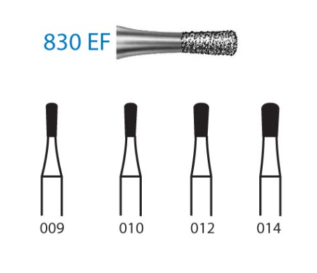 Fresa diamante turbina Fig.830EF314 - Komet 5u