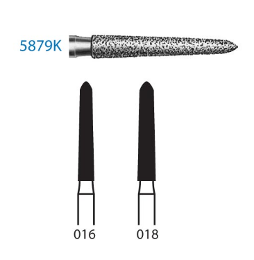 Fresa diamante turbina Fig.5879K314 - Komet 5u