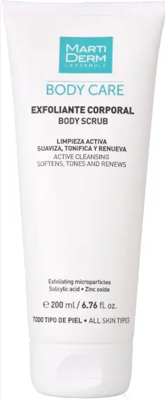 Martiderm body care exfoliante corporal 200 ml