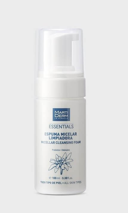 MARTIDERM ESSENTIALS ESPUMA MICELAR LIMPIADORA 100 ML