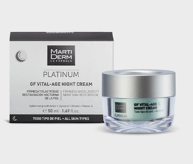PLATINUM GF VITAL-AGE NIGHT CREAM 50 ML MARTIDERM
