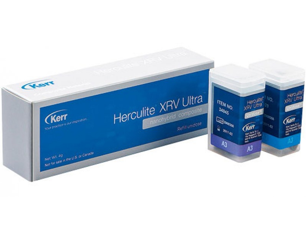 Herculite XRV Ultra 20 unidosis 0,25g KERR