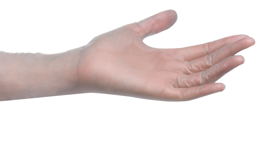 Guantes de vinilo sin polvo Naturflex 100u Bimedica