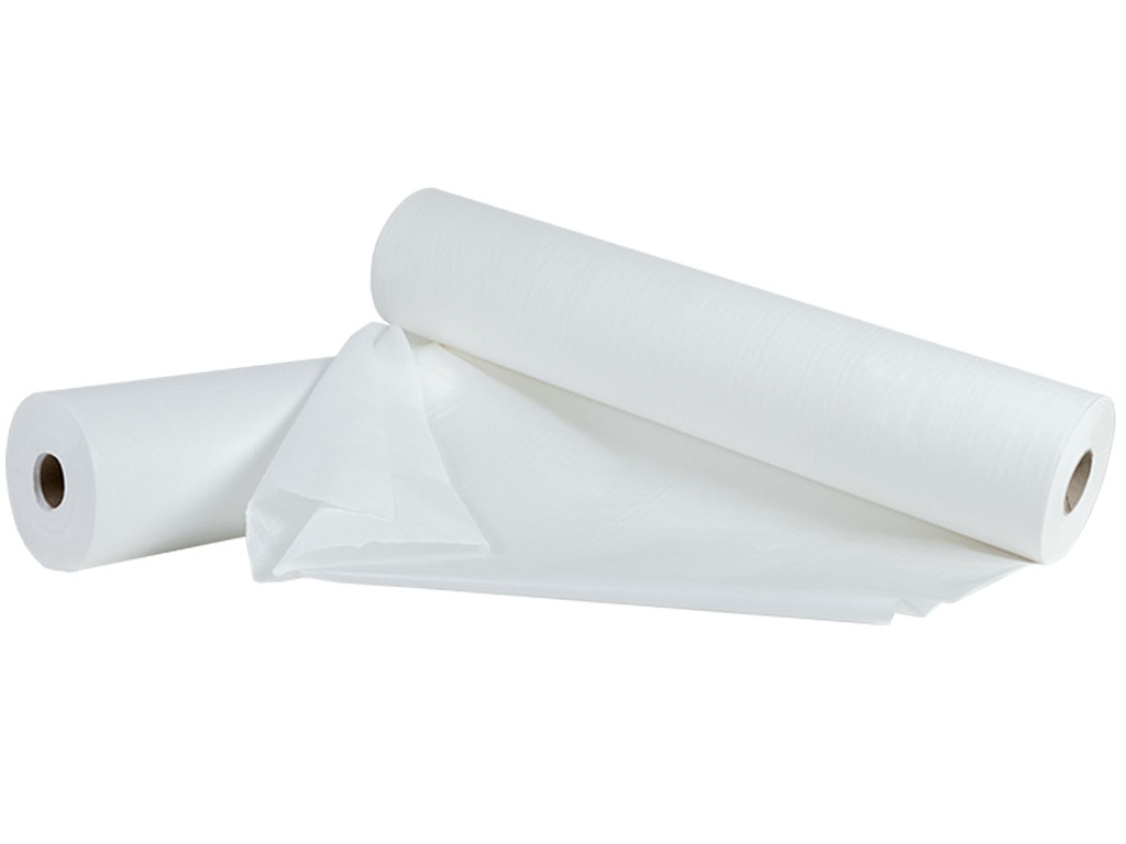 Papel Camilla PP plastificado blanco 80mx58cm precorte 1u