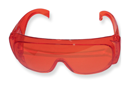 Gafas protección luz halógena