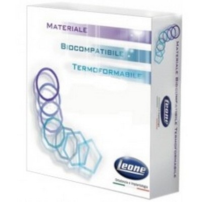 Plancha termoconformable apretadores cuadrada 125x1,5mm 15u Leone