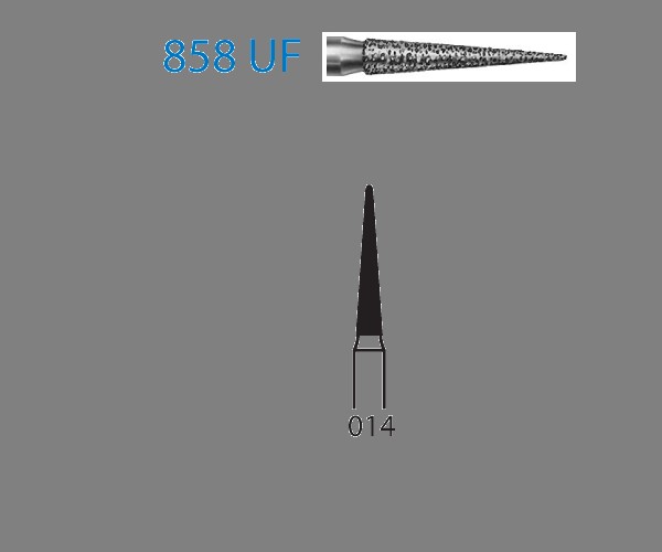 Fresa diamante turbina Fig.858UF314 cal.014 - Komet 5u