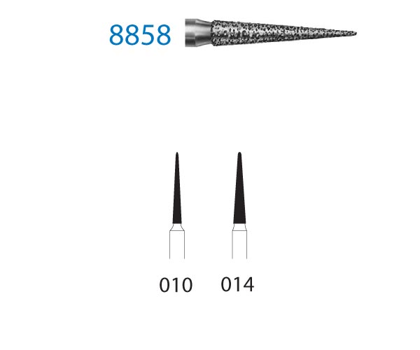 Fresa diamante turbina Fig.8858314 - Komet 5u