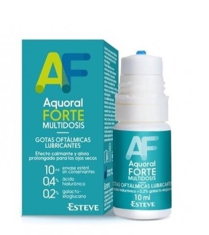 Aquoral Forte  10 ml GOTAS OFTALMICAS LUBRICANTES ESTERILES