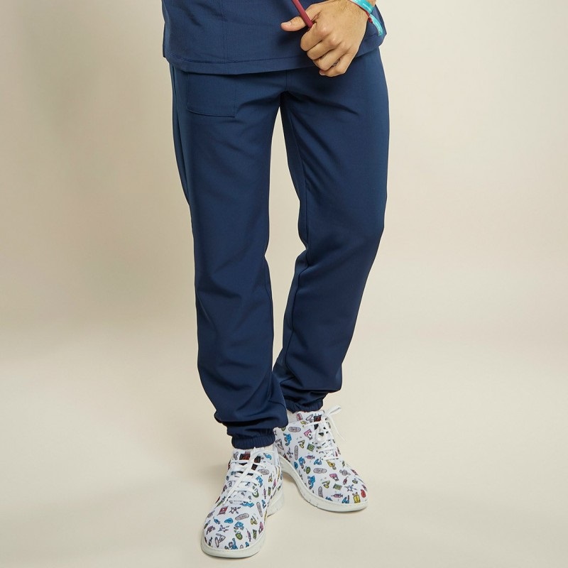 Pantalón Hombre Jogger Euphoria Color Marino Impulso