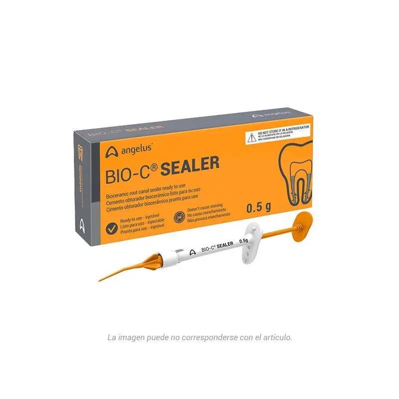 BIO-C SEALER Cemento Obturador Cerámico 1 jeringa 0,5g Angelus