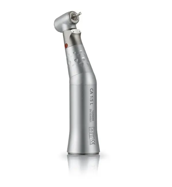 Contra ángulo multiplicador 1:5L con luz anillo rojo Bien Air