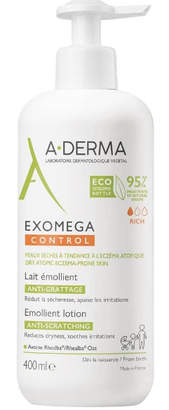 A-derma Exomega Control Leche emoliente 400ml